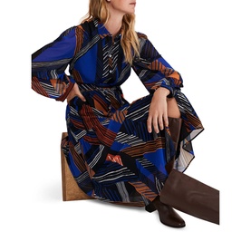 Chantilly Chiffon Shirt Dress