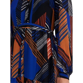 Chantilly Chiffon Shirt Dress