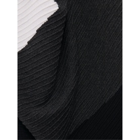 Mali Textured Stitch Colour Block Dress