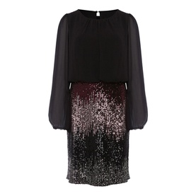 Angel Sequin Chiffon Dress