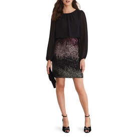 Angel Sequin Chiffon Dress