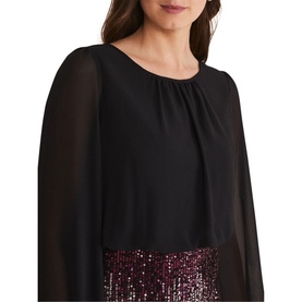 Angel Sequin Chiffon Dress