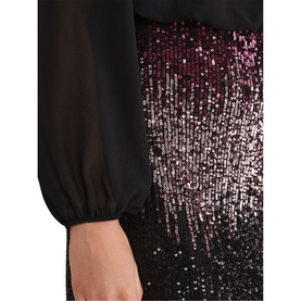 Angel Sequin Chiffon Dress