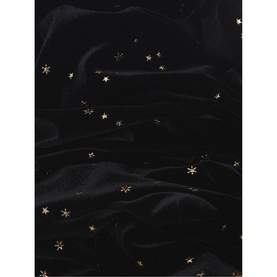 Holly Velvet Star Wrap Dress