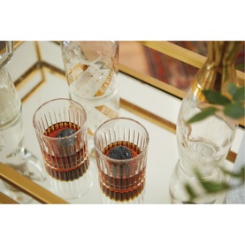 Cocktail Tumbler & Whiskey Stones Set