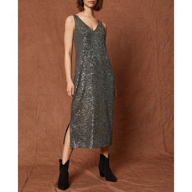 Sequin Slip Dress