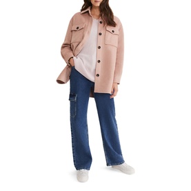 Sammy Plain Wool Shacket
