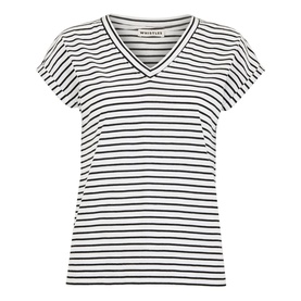 Willa Stripe V-Neck T-Shirt