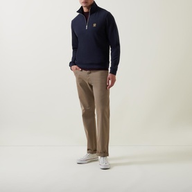 Half-Zip Logo Sweatshirt