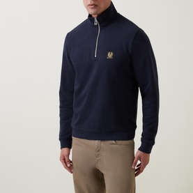 Half-Zip Logo Sweatshirt