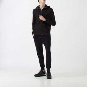 Zip-Up Logo Hoodie