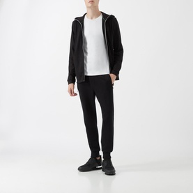 Zip-Up Logo Hoodie