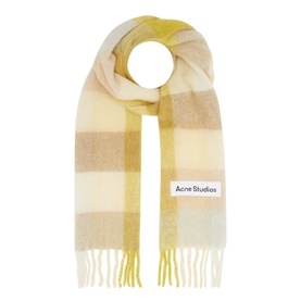 Valley Check Wool Scarf