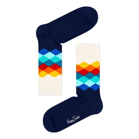 Faded Diamond Socks