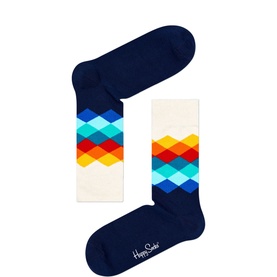 Faded Diamond Socks
