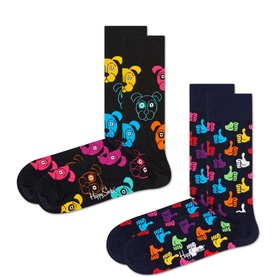 Two-Pack Classic Dog Socks