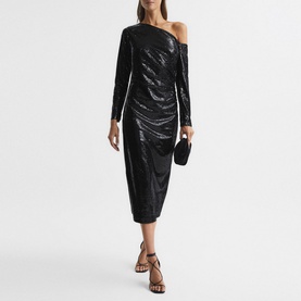 Jodie Sequined Midi Dress