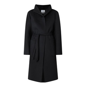 Lilia Cashmere Wrap Coat