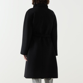 Lilia Cashmere Wrap Coat