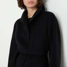Lilia Cashmere Wrap Coat