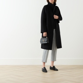 Lilia Cashmere Wrap Coat