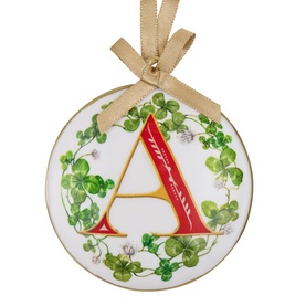 Enamel Letter A Decoration