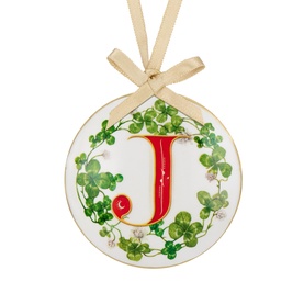 Enamel Letter J Decoration