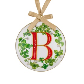 Enamel Letter B Decoration
