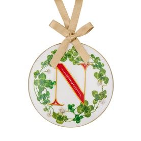 Enamel Letter N Decoration