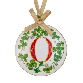 Enamel Letter O Decoration