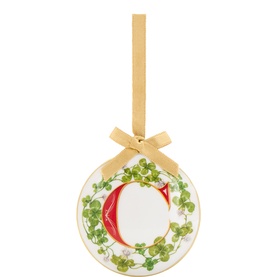 Enamel Letter C Decoration