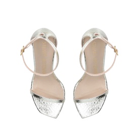 Nudist Curve 100 Metallic Sandals