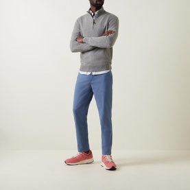 Polo Logo Half-Zip Sweater