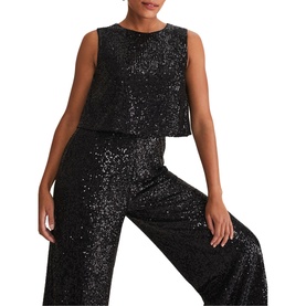 Aubrey Sequin Jumpsuit