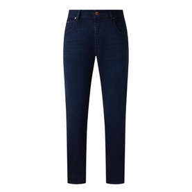 Mid Rise Straight Leg Jeans