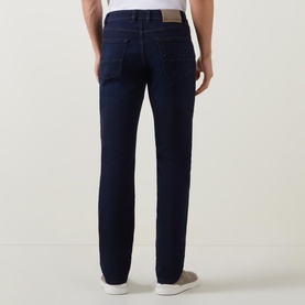 Mid Rise Straight Leg Jeans