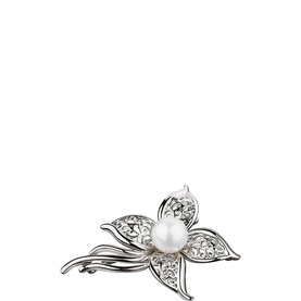 Pearl Floral Brooch