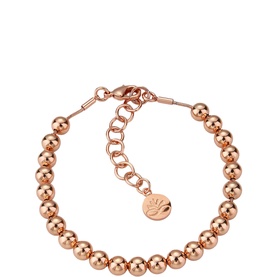 Rose Gold-Plated Small Beaded Bracelet
