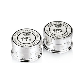 Teddy Bear First Tooth & Curl Two-Piece Set