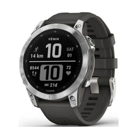 Fenix 7 Silver Graphite Band GPS Watch