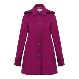 Chrissie Hooded Mac