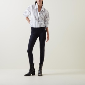 High-Rise Faux Suede Leggings