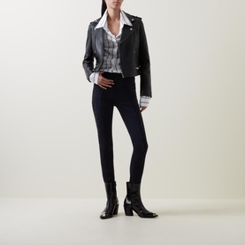 High-Rise Faux Suede Leggings