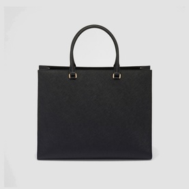 Large Saffiano Leather Tote Bag