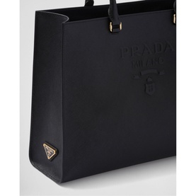 Large Saffiano Leather Tote Bag