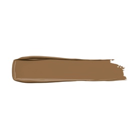 YVES SAINT LAURENT All Hours Luminous Matte Foundation SPF39 swatch in warm medium-brown shade, showing creamy texture on white background