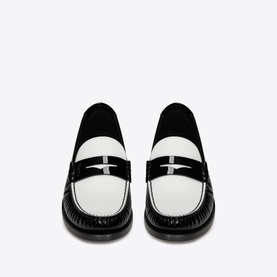 Le Loafer Monogram Patent Penny Loafers