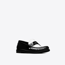 Le Loafer Monogram Patent Penny Loafers