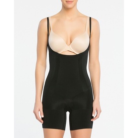 SPANXsculpt&trade; OnCore Open-Bust Mid-Thigh Bodysuit