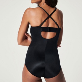 SPANXshape&trade; Suit Your Fancy Strapless Cupped Brief Bodysuit